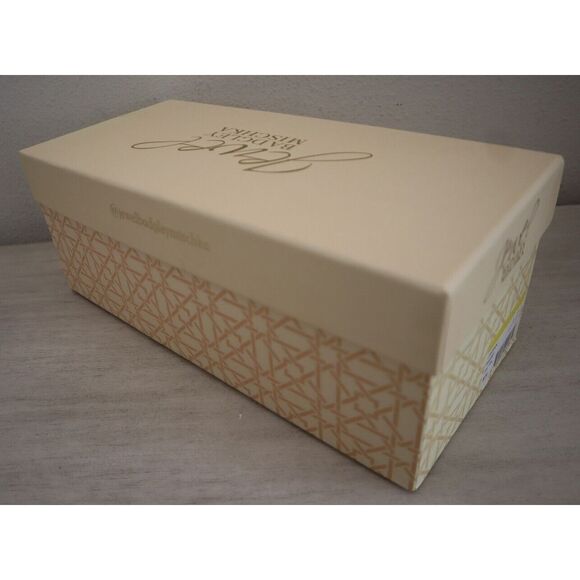 Jewel Badgley Mischka Women Sz 8.5 Silver Bambi Pointed Toe Slingback Flats - Picture 11 of 11